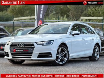  Voir détails -Audi A4 V (B9) 1.4 TFSI 150 S line à Nice (06)
