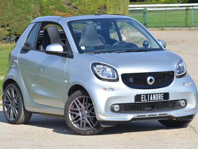 Cliquer pour voir la photo suivante Smart Fortwo EQ CABRIOLET PACK BRABUS Gris Métallisé de 2019