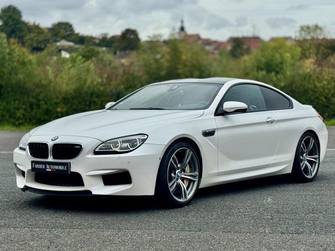 Cliquer pour voir la photo suivante BMW M6 Coupé - BV DKG Drivelogic F13 LCI PHASE Blanc de 2015