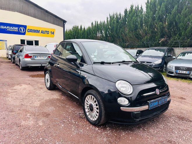 Cliquer pour voir la photo suivante Fiat 500 Lounge 1.2 8V 69 ch S&S Noir de 2012
