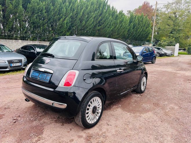 Fiat 500 Lounge 1.2 8V 69 ch S&S Noir de 2012