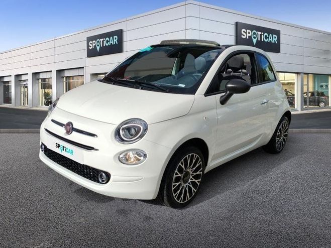 Cliquer pour voir la photo suivante Fiat 500 C 1.0 70ch BSG S&S Blanc de 2024