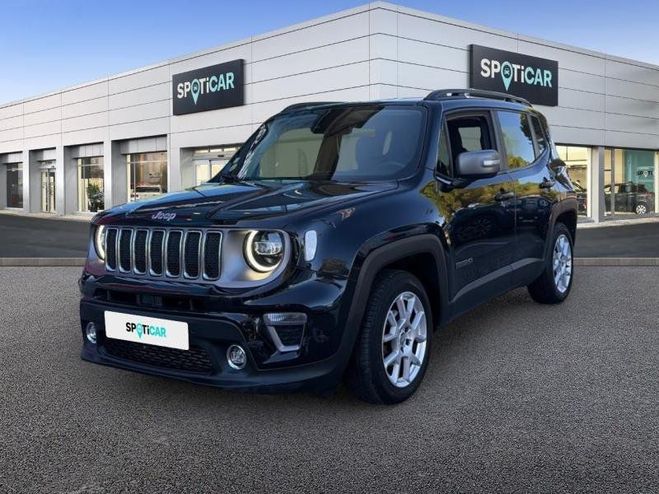 Cliquer pour voir la photo suivante Jeep Renegade 1.6 MultiJet 120ch Limited BVR6 Carbon Black de 2020