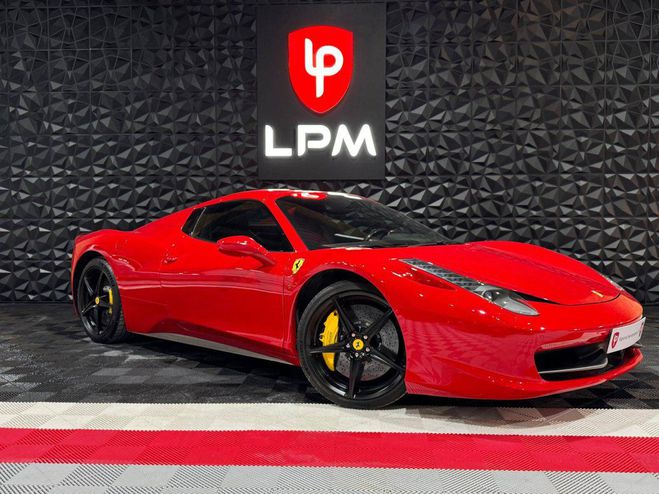Ferrari 458 Ferrari 458 Italia F458 SPYDER V8 4.5 ROUGE de 2013