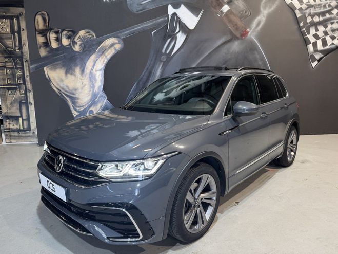 Volkswagen Tiguan 2.0 TDI 150 DSG7 R-Line toit ouvrant Gris Clair de 2021