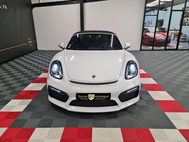 Porsche Boxster 981 SPYDER 3.8 L 375 CH ? 15 500 Km Blanc de 2015