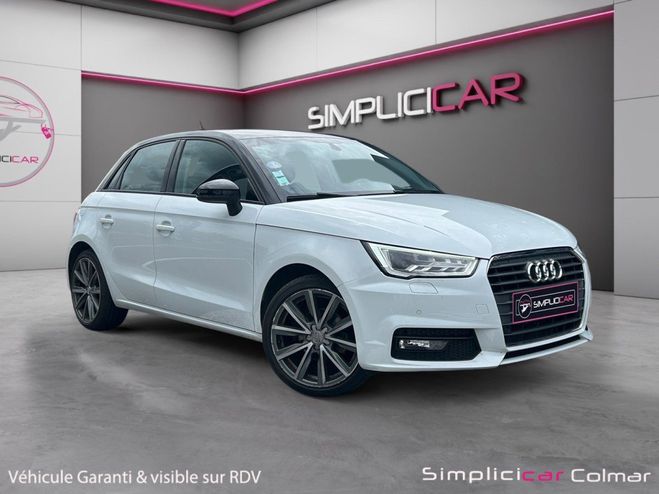 Cliquer pour voir la photo suivante Audi A1 Sportback TFSI Ambition Luxe Bi-Color S- Blanc de 2018