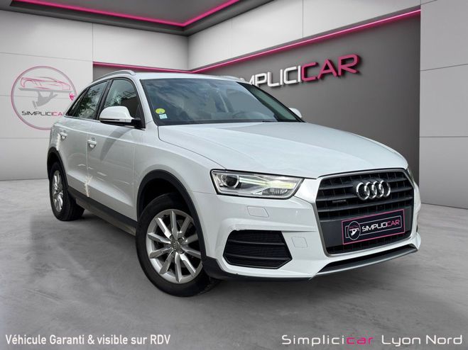 Audi Q3 2.0 TDI 150 ch S tronic 7 Quattro Ambien Blanc de 2016