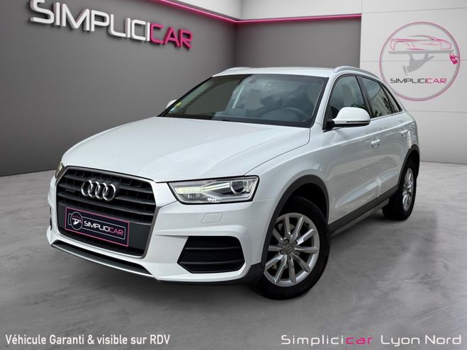Audi Q3 2.0 TDI 150 ch S tronic 7 Quattro Ambien Blanc de 2016