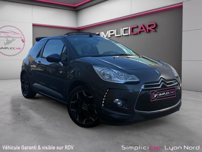 Citroen DS3 THP 155 Sport Chic Cabriolet (GARANTIE 1 Bleu de 2012