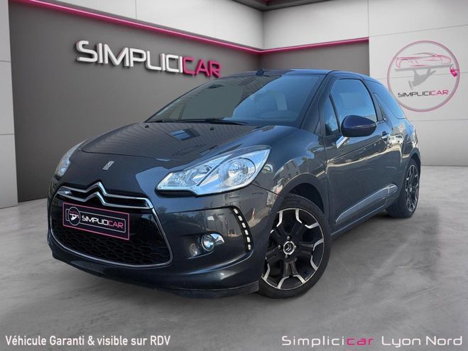 Citroen DS3 THP 155 Sport Chic Cabriolet (GARANTIE 1 Bleu de 2012