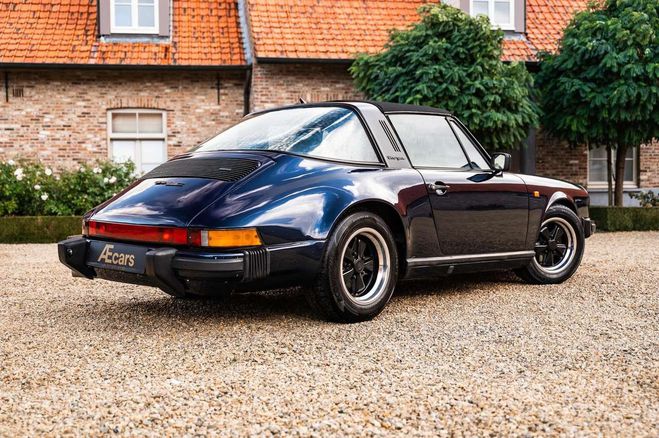 Porsche 911 SC TARGA MIDNIGHT BLUE MET. ORIGINAL 39. Bleu Mtallis de 