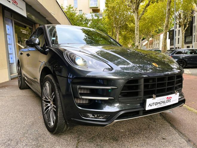 Porsche Macan 3.6 V6 TURBO *FRANCAIS, TO, CHRONO, CARP Gris de 2016
