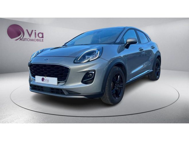 Cliquer pour voir la photo suivante Ford Puma 1.0 Flexifuel MHEV 125 Titanium - 1ERE M GRIS FONCE de 2023