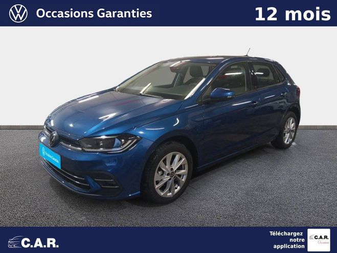 Cliquer pour voir la photo suivante Volkswagen Polo 1.0 TSI 95 S&S BVM5 Style Bleu de