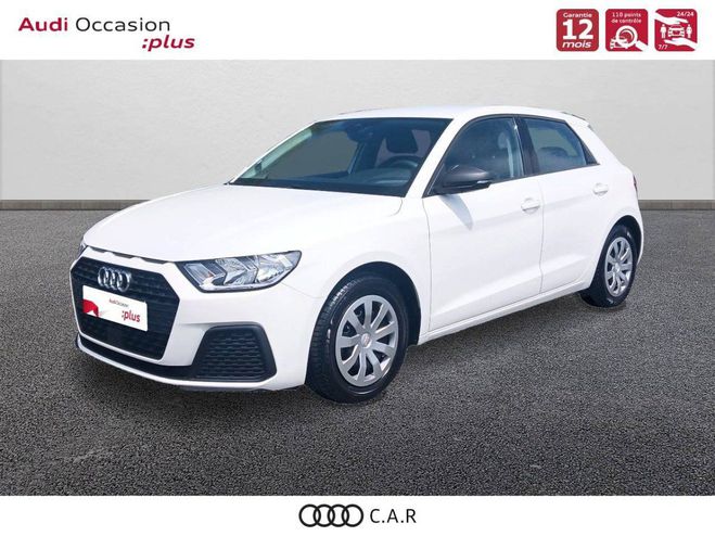 Audi A1 Sportback 25 TFSI 95 ch BVM5 Blanc de 2023