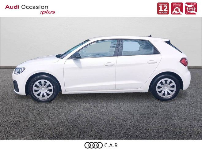 Audi A1 Sportback 25 TFSI 95 ch BVM5 Blanc de 2023