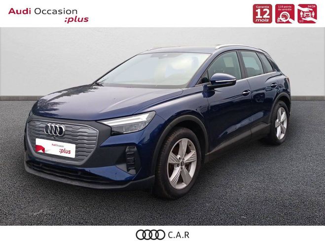 Cliquer pour voir la photo suivante Audi Q4 E-Tron 35 170 ch 55 kW Navarra Blue Metallic de 2021