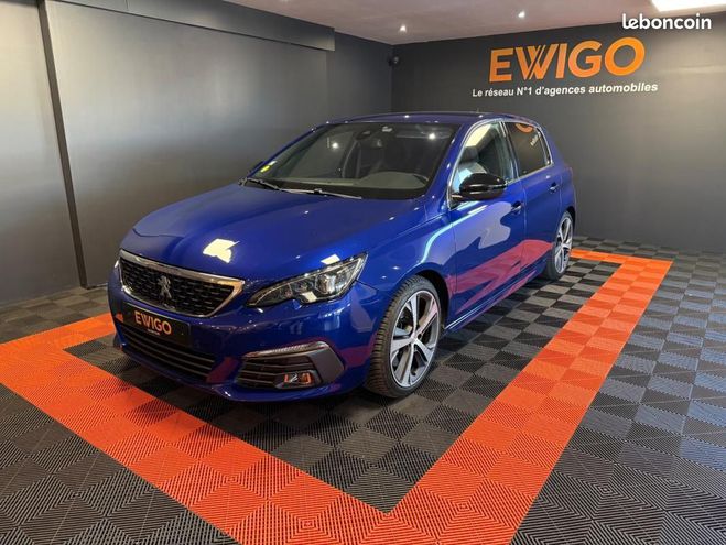 Cliquer pour voir la photo suivante Peugeot 308 GENERATION-II 2.0 BLUEHDI 180 GT BVA STA Bleu de 2018