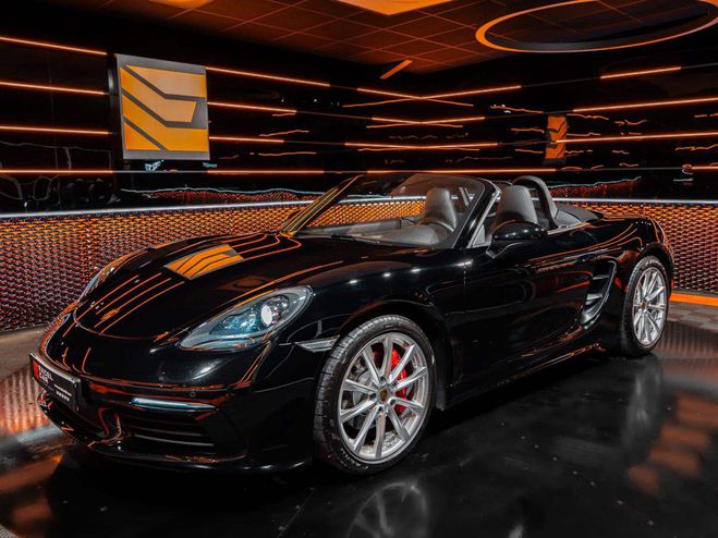 Porsche 718 BOXSTER S 2.5 350CH BVM 041 ? NOIR UNIE de 2017