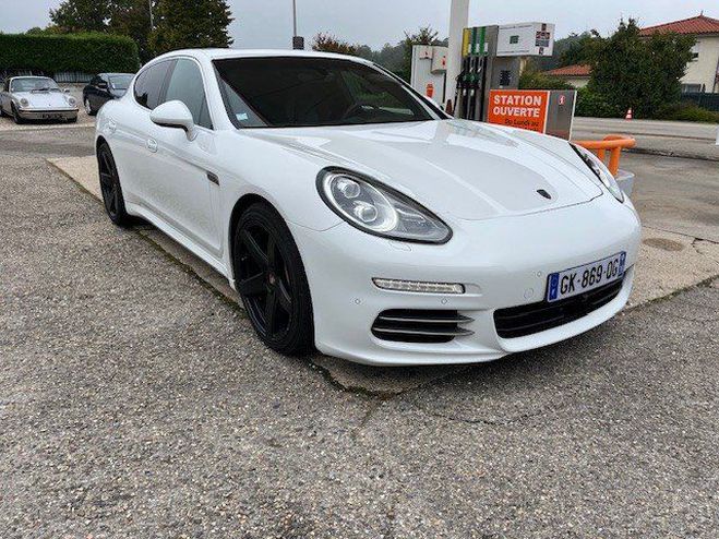 Porsche Panamera 4s blanc verni de 2013