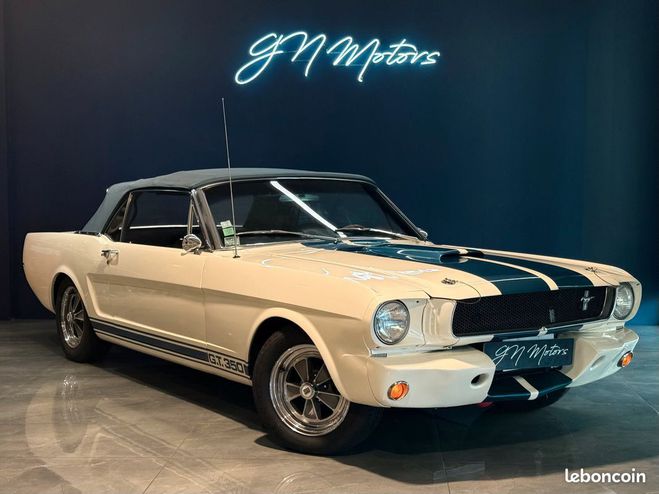 Cliquer pour voir la photo suivante Ford Mustang 289ci Cabriolet Clone GT 350 Blanc de 1965