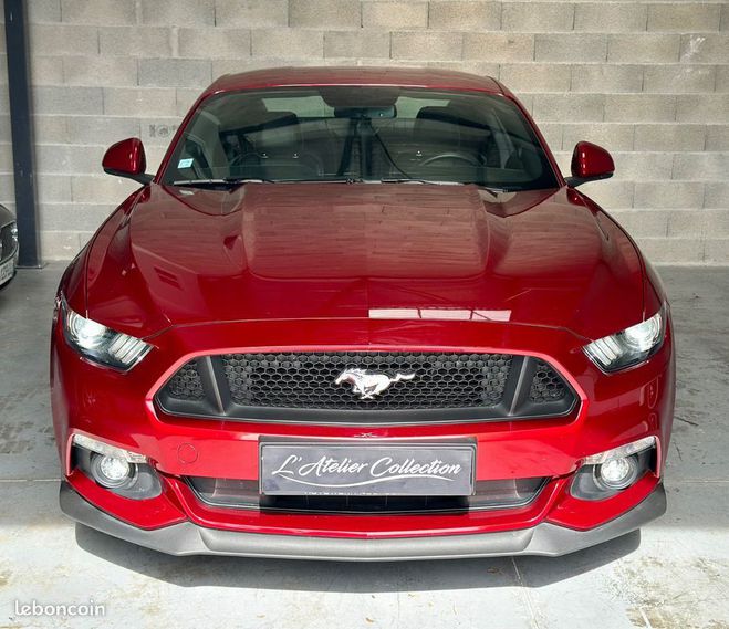 Ford Mustang GT 5.0 PACK PREMIUM CAMERA DE RECUL SIEG Rouge de 2016