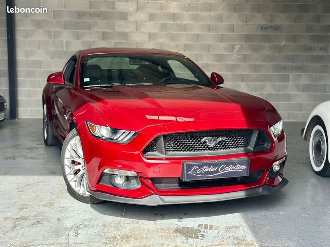 Ford Mustang GT 5.0 PACK PREMIUM CAMERA DE RECUL SIEG Rouge de 2016