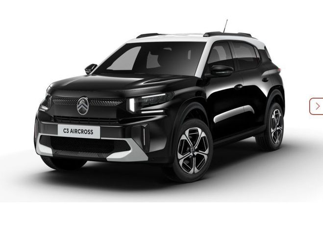 Cliquer pour voir la photo suivante Citroen C3 Aircross 1.2 Hybride 145 Max e-DCS6 Noir de 2025