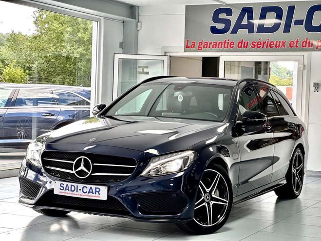 Mercedes Classe C 180 d 115cv Break AMG LINE EDITION Bleu Mtallis de 