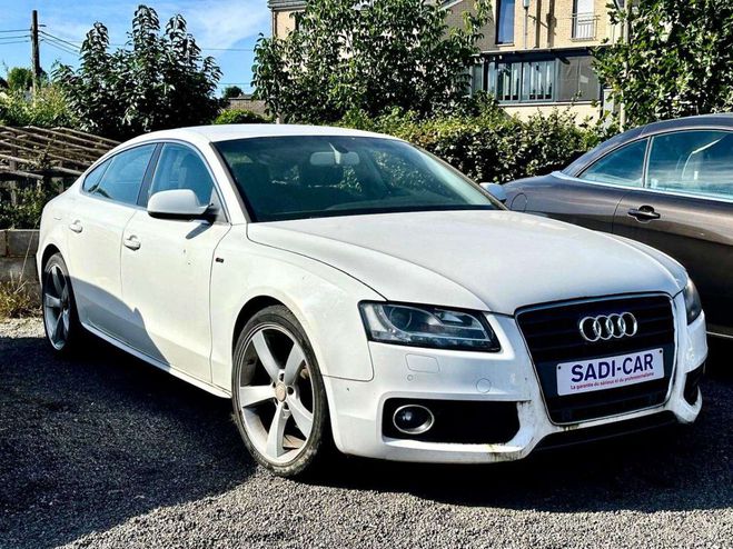 Audi A5 Sportback 2.0 TDi 163cv S LINE PROBLEM M Blanc de 