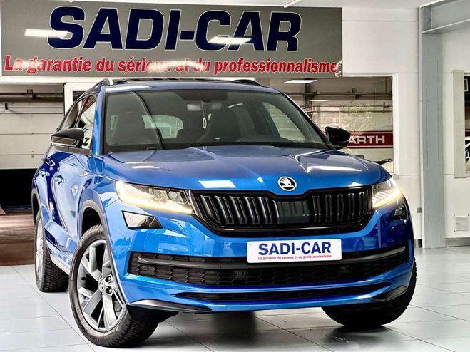 Cliquer pour voir la photo suivante Skoda Kodiaq 1.5 TSI 150cv ACT SPORTLINE FULL OPTIONS Bleu Métallisé de