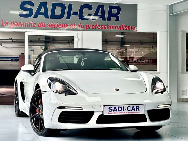 Porsche 718 TURBO S Boxster 2.5 350cv PDK Blanc de 