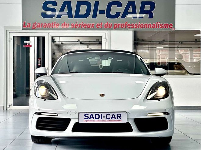 Porsche 718 TURBO S Boxster 2.5 350cv PDK Blanc de 