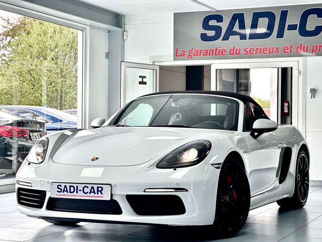 Porsche 718 TURBO S Boxster 2.5 350cv PDK Blanc de 