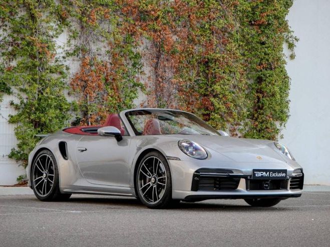 Porsche 911 Cabriolet 3.7 650ch Turbo S PDK Gris Dolomite de 2021