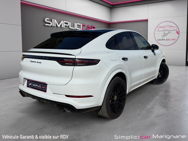 Porsche Cayenne COUPE 4.0 V8 550 ch Tiptronic BVA Turbo  Blanc de 2019