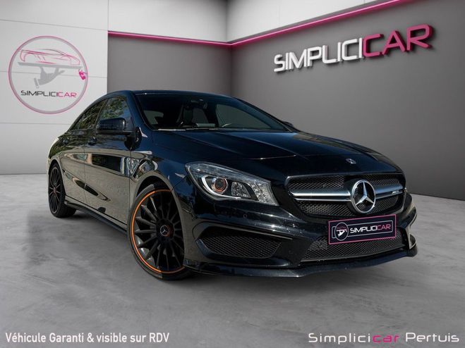 Cliquer pour voir la photo suivante Mercedes Classe CLA CLASSE 45 AMG 4Matic OrangeArt Edition S Noir de 2015