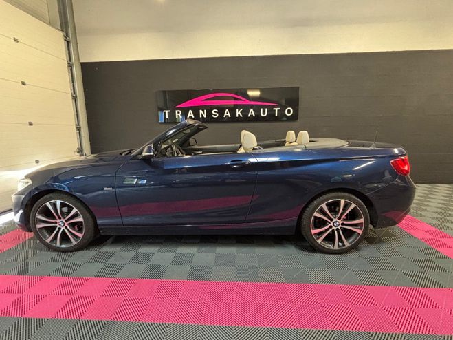 BMW Serie 2 CABRIOLET F23 218d 150 ch Sport Bleu de 2016