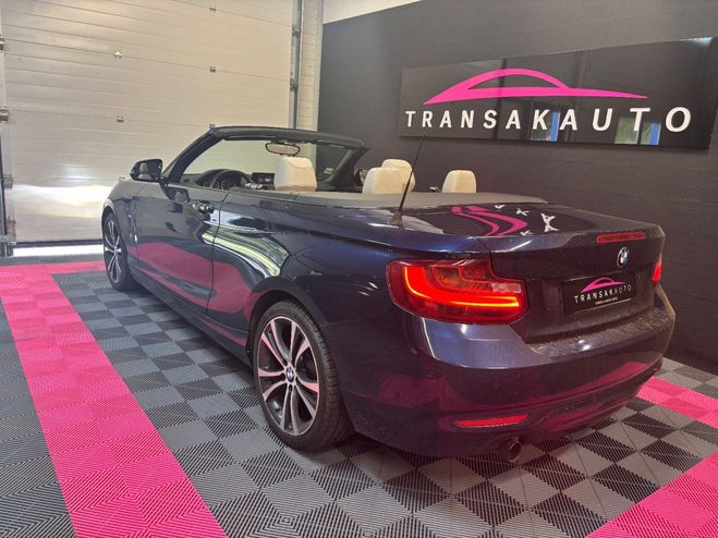 BMW Serie 2 CABRIOLET F23 218d 150 ch Sport Bleu de 2016