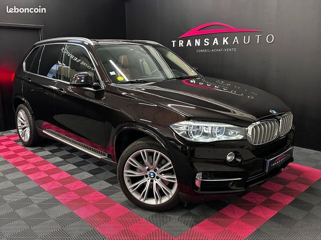 Cliquer pour voir la photo suivante BMW X5 F15 xDrive40d 313 ch Exclusive A SUIVI R Marron de 2015