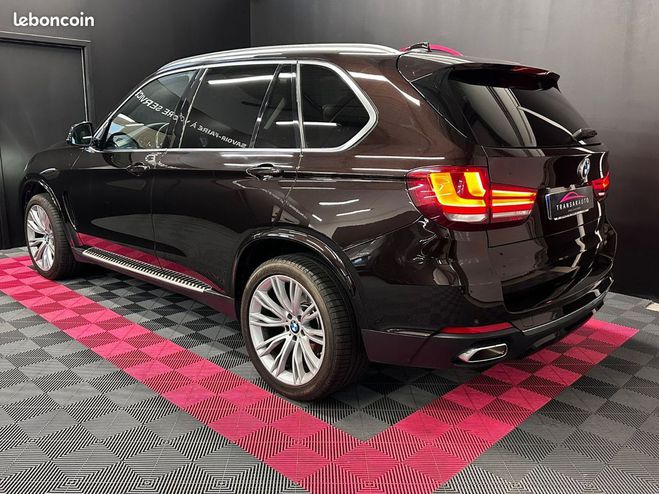 BMW X5 F15 xDrive40d 313 ch Exclusive A SUIVI R Marron de 2015