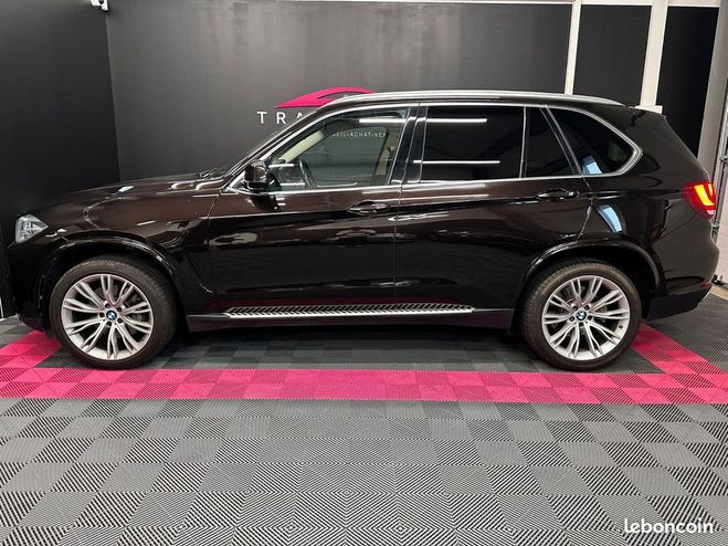 BMW X5 F15 xDrive40d 313 ch Exclusive A SUIVI R Marron de 2015