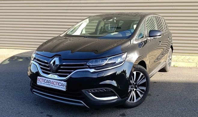 Cliquer pour voir la photo suivante Renault Espace V 2.0 DCI 200 INITIAL PARIS. 7 PLS.BVA Noir Métallisé de 2019