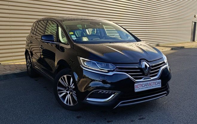 Renault Espace V 2.0 DCI 200 INITIAL PARIS. 7 PLS.BVA Noir Mtallis de 2019