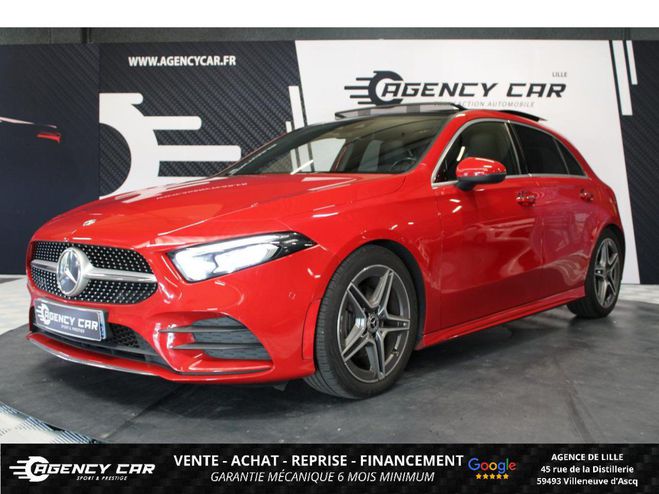 Mercedes Classe A 180d BV 7G-DCT AMG Line Suivi tat irrp ROUGE FONCE de 2018