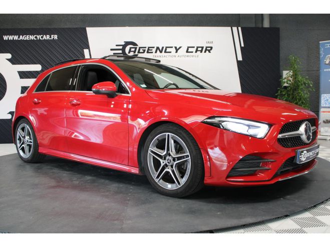 Mercedes Classe A 180d BV 7G-DCT AMG Line Suivi tat irrp ROUGE FONCE de 2018