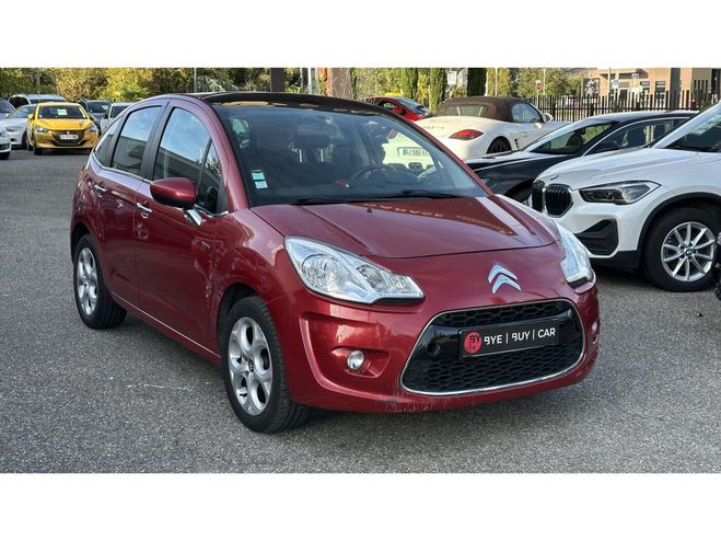 Citroen C3 1.6 e-HDi FAP - 92 BERLINE Exclusive - G ROUGE FONCE de 2011