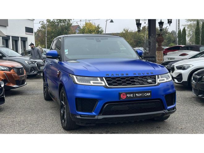 Land rover Range Rover SPORT 2.0 P400E 404H 300 PHEV HYBRID HSE BLEU de 2019