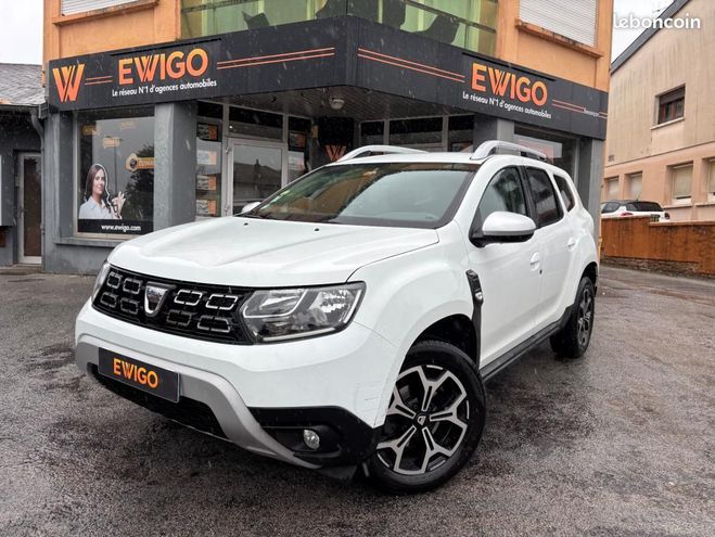 Cliquer pour voir la photo suivante Dacia Duster 1.6 115CH AMBIANCE 4X4 TVA RECUPERABLE Blanc de 2021